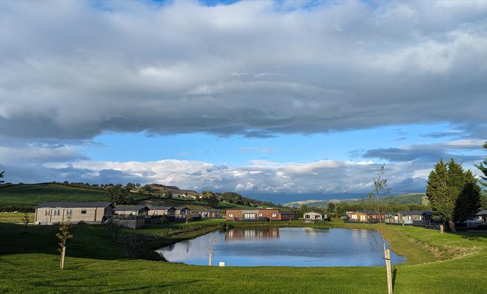 Stunning scenery and moody clouds